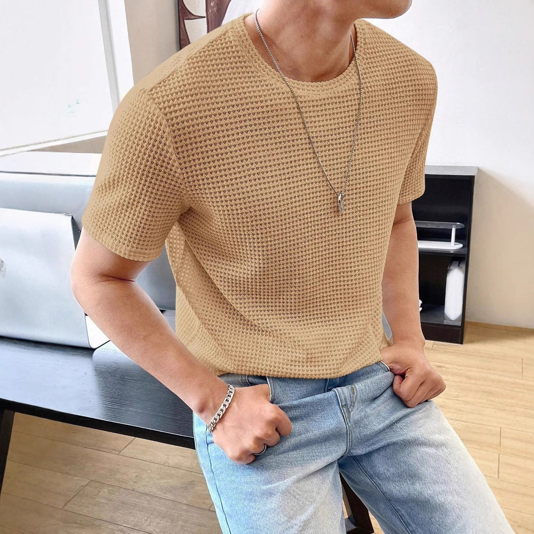 Herren T-Shirt Atmungsaktiv Sportlich Leicht