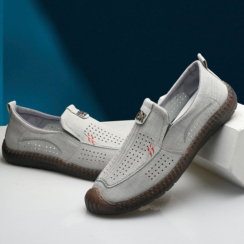 Damen Freizeitschuhe Atmungsaktiv Slip-On mit rutschfester Sohle - BerlinGlamour