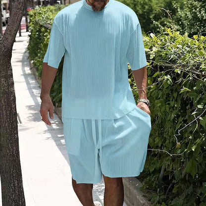 Herren Shorts Set atmungsaktiv Leicht Sommer