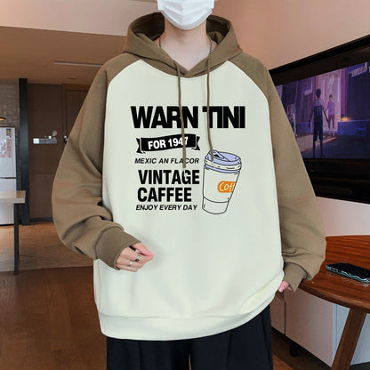 Herren Hoodie mit Grafikprint Trendy Berlin Style