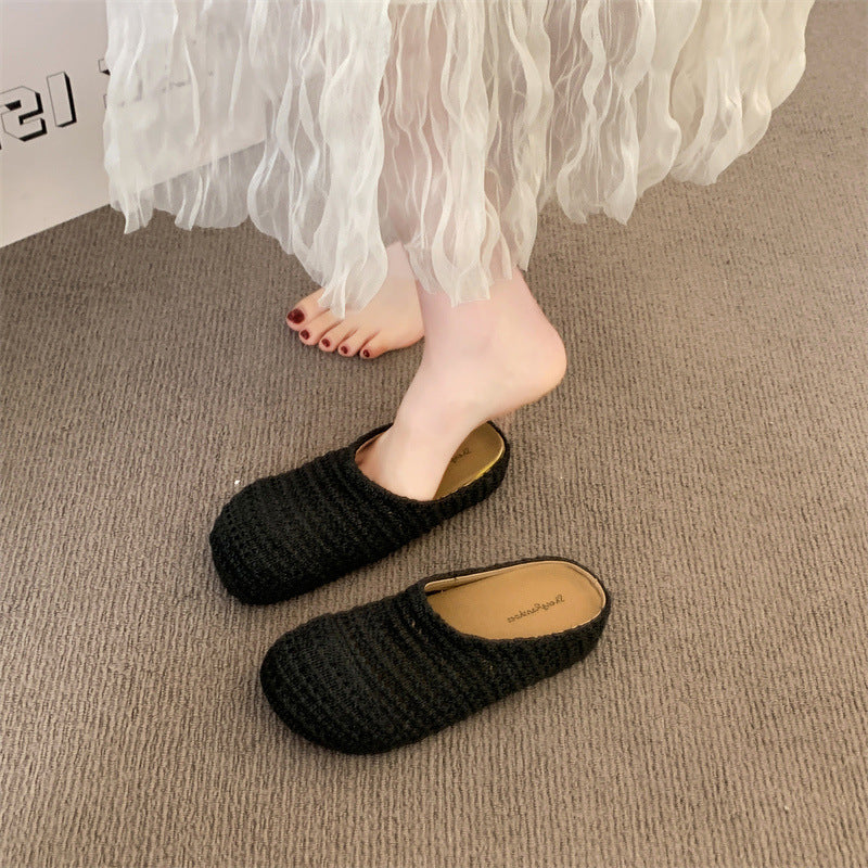 Damen Hüttenschuhe Warm Bequem Atmungsaktiv