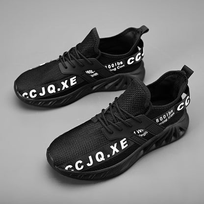 Damen Sneaker Sportlich Netz Atmungsaktiv Rutschfest