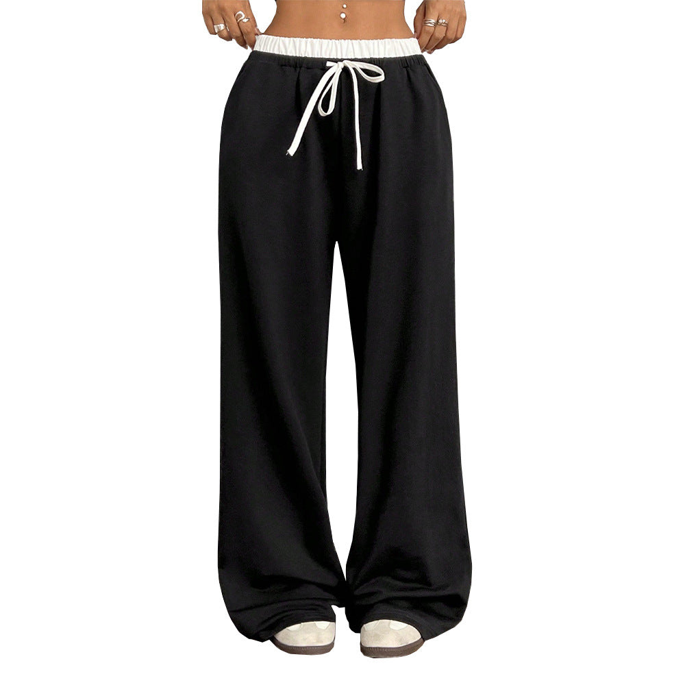 Damen Sweathose Bequem Glitter