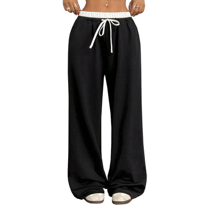 Damen Sweathose Bequem Glitter