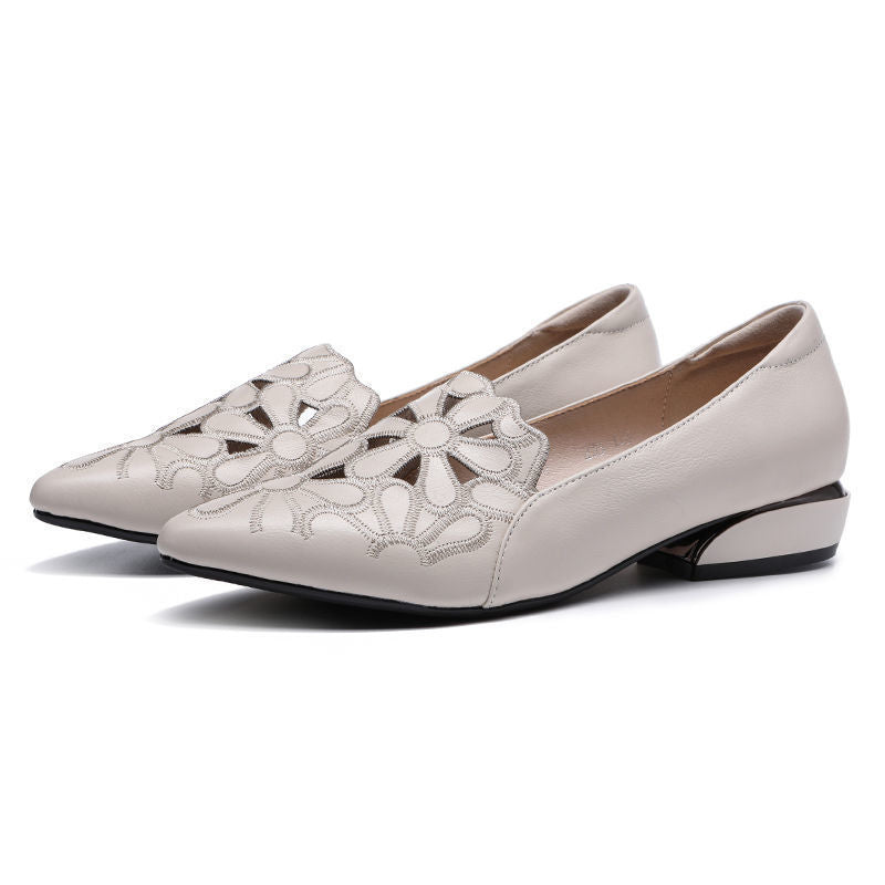 Damen Slingbacks Spitze Elegant mit Dekor Schwarz