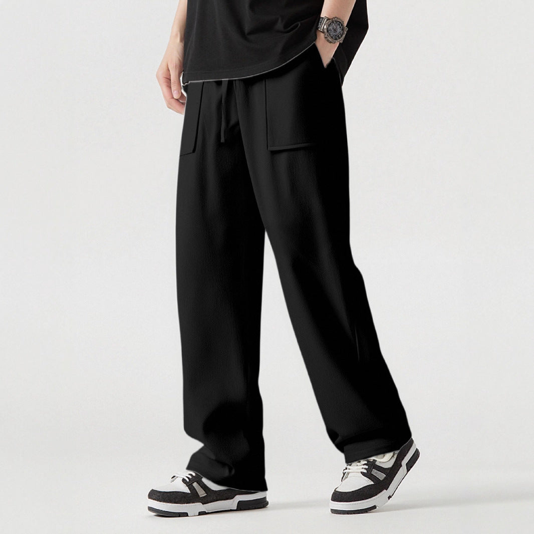 Herren Cargo-Hose Bequem mit Taschen Elastisch