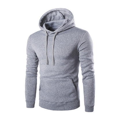Herren Hoodie Übergroß Kängurutasche Großmaschen Pullover