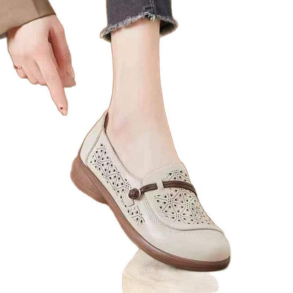 Damen Ballerinas Bequem Flach Schuhe Modern