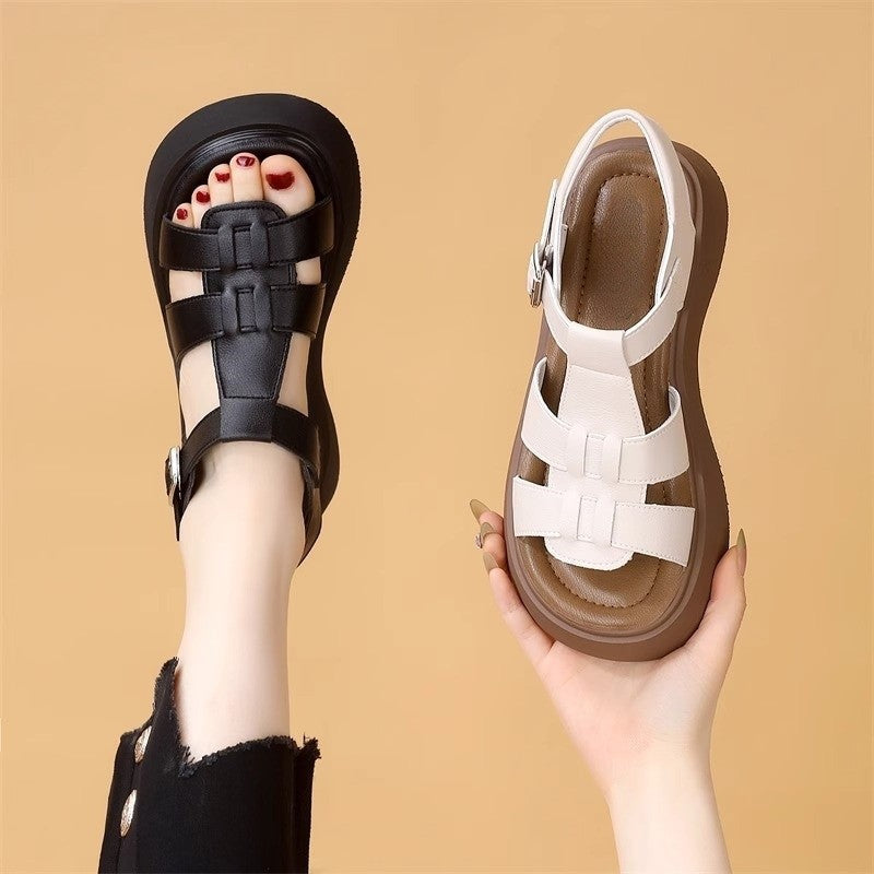 Damen Sandalen Stilvolle Komfort Sandaletten Sommer - BerlinGlamour