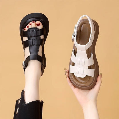 Damen Sandalen Stilvolle Komfort Sandaletten Sommer - BerlinGlamour