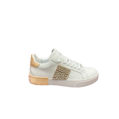 Damen Sneaker Glitzer Schuhe Elegant Modisch