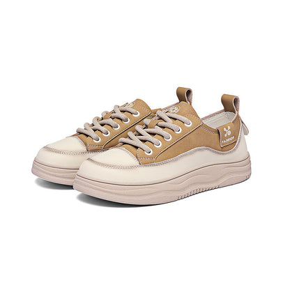 Damen Plateau Sneaker Minimalistisch Chic Schwarz