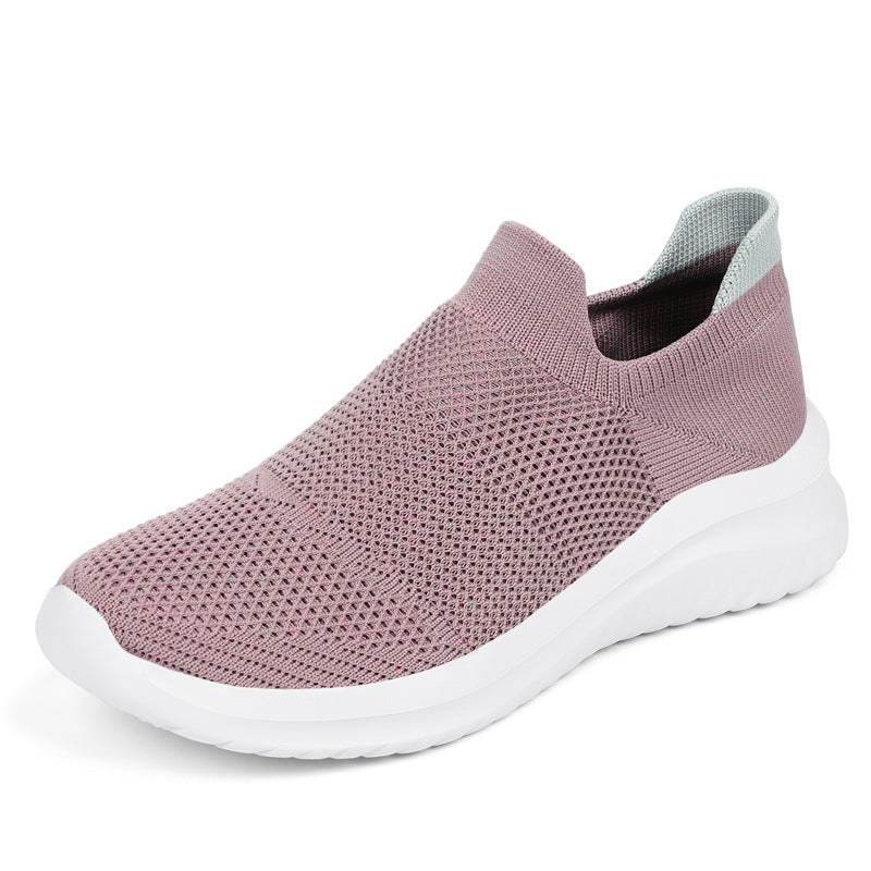 Damen Sneaker Atmungsaktiv Leicht Flexibel Bequem