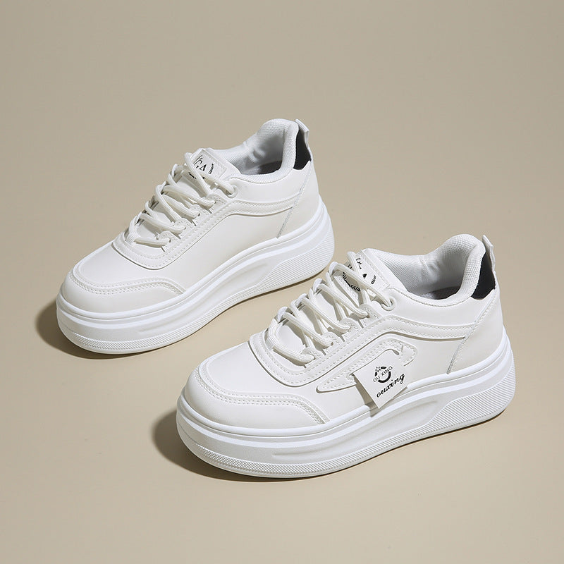 Damen Sneaker Plateau Modisch Sportlich Mit Dämpfung