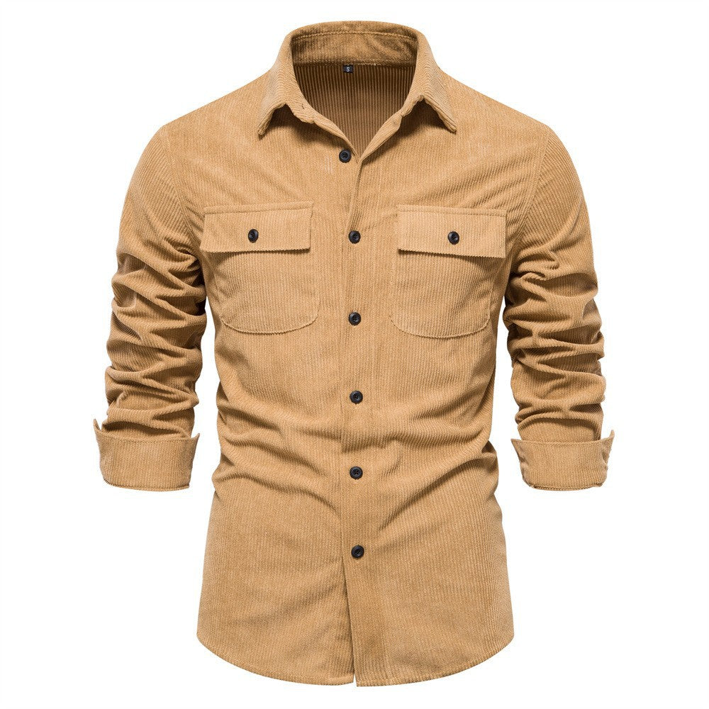 Herren Camouflage Hemd Mit Brusttaschen Militärstyle