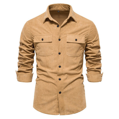 Herren Camouflage Hemd Mit Brusttaschen Militärstyle