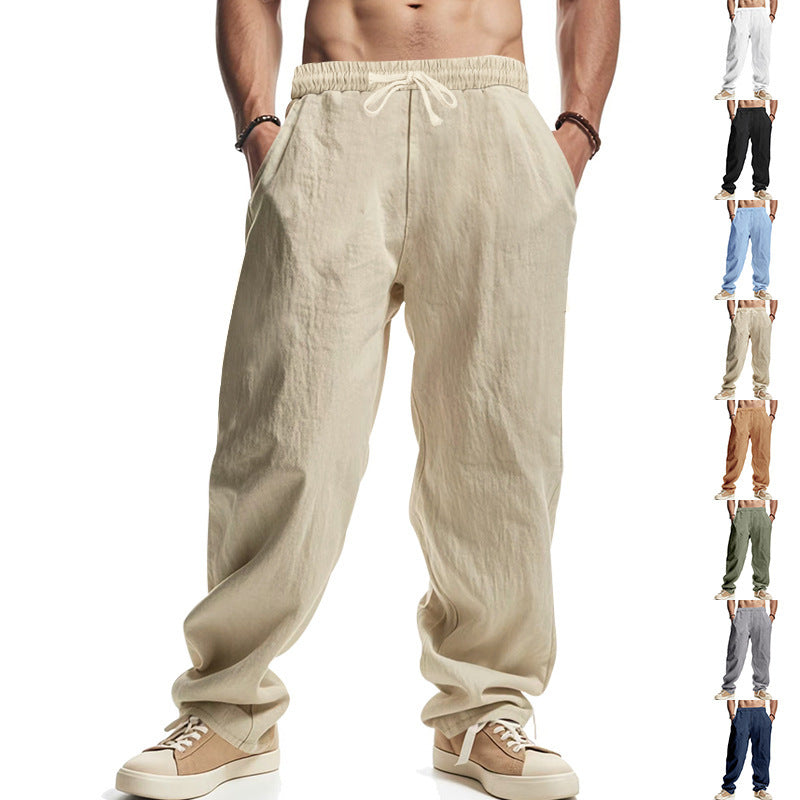 Herren Freizeithosen Bequem Elastischer Bund Modern - BerlinGlamour