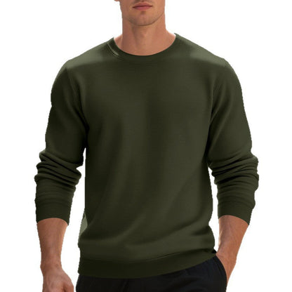 Herren Sweatshirt Klassisch Rundhals Bequem