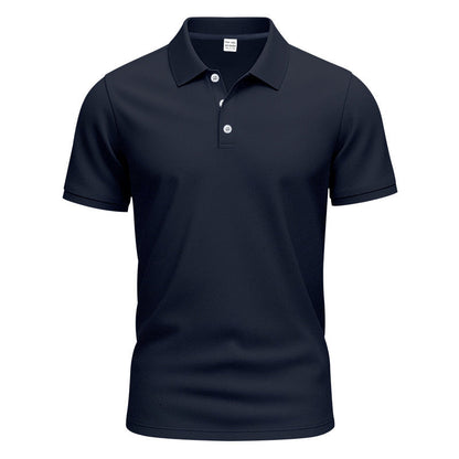 Herren Poloshirt atmungsaktiv mit Struktur Optik
