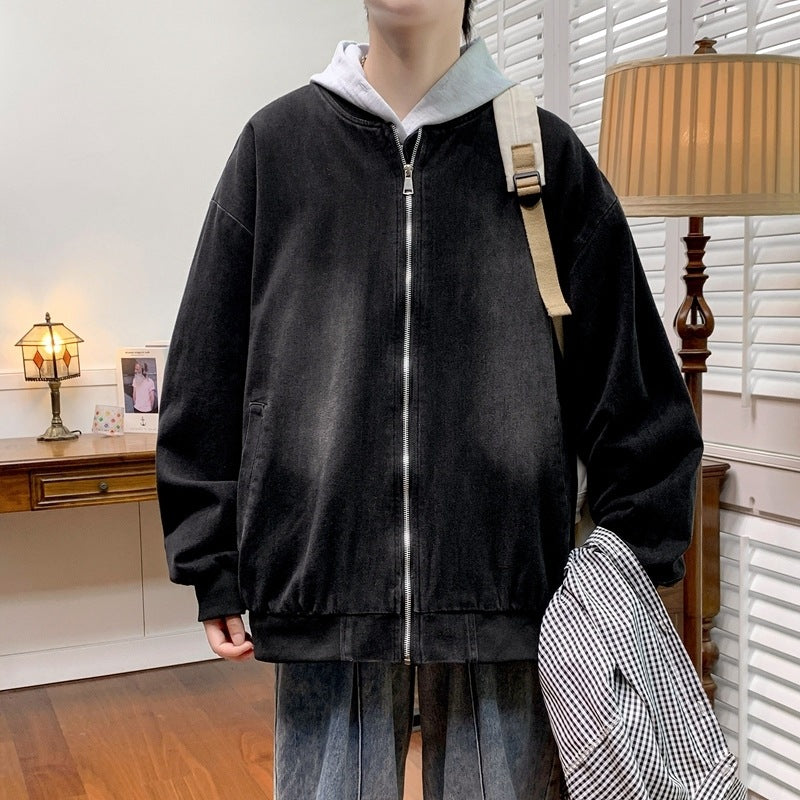 Herren Baumwolljacke Lässig Entspannt Modern