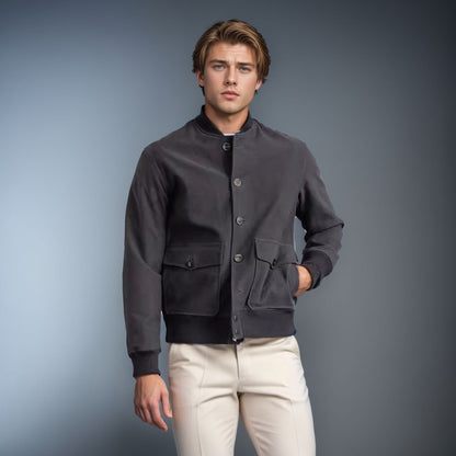 Herren Sweatjacke Modern Sportlich Mit Taschen