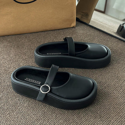 Damen Clogs Bequem mit Schnalle Modern Komfort