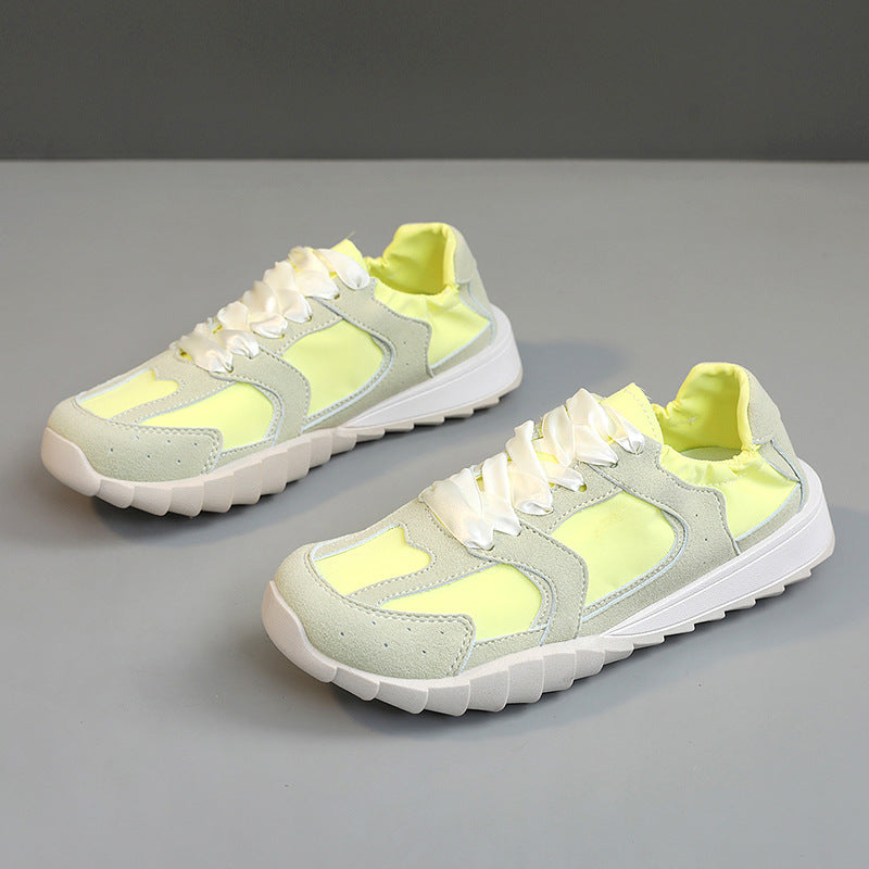 Damen Sneaker Laufschuhe atmungsaktiv Sportlich