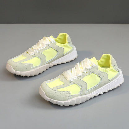 Damen Sneaker Laufschuhe atmungsaktiv Sportlich
