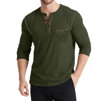 Herren Freizeitshirt Langarm Modern Berlin Style