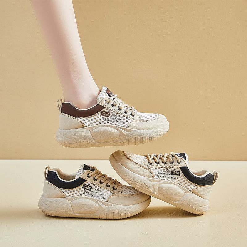 Damen Sneaker Atmungsaktiv Leicht mit Netzstruktur