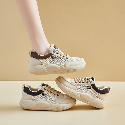 Damen Sneaker Atmungsaktiv Leicht mit Netzstruktur