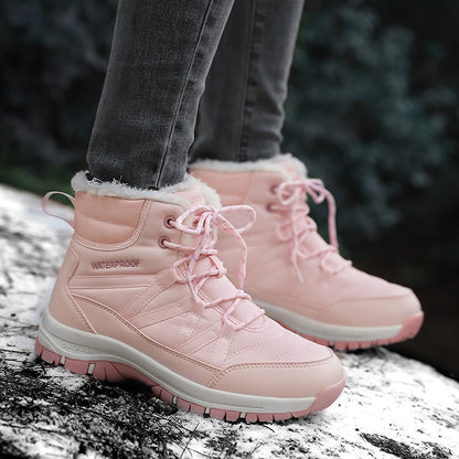 Wasserfeste Damen Winterstiefel Isoliert Rutschfest
