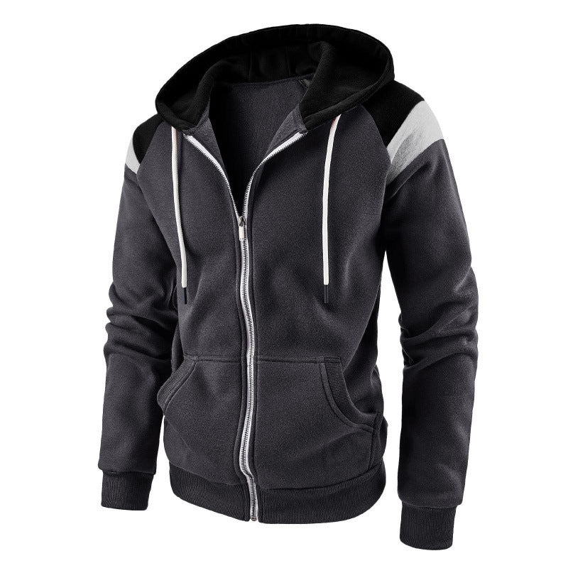Herren Hoodie Sportlich Farbblock Modern