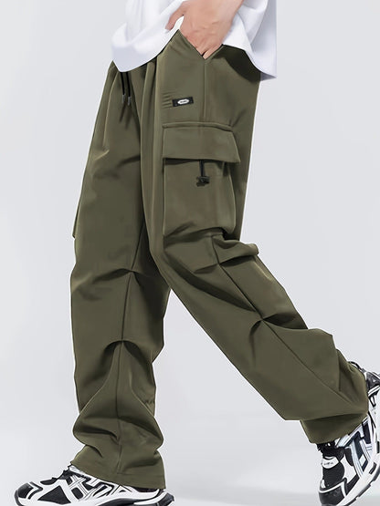 Herren Cargo-Hose Multifunktions-Taschen Verstellbar