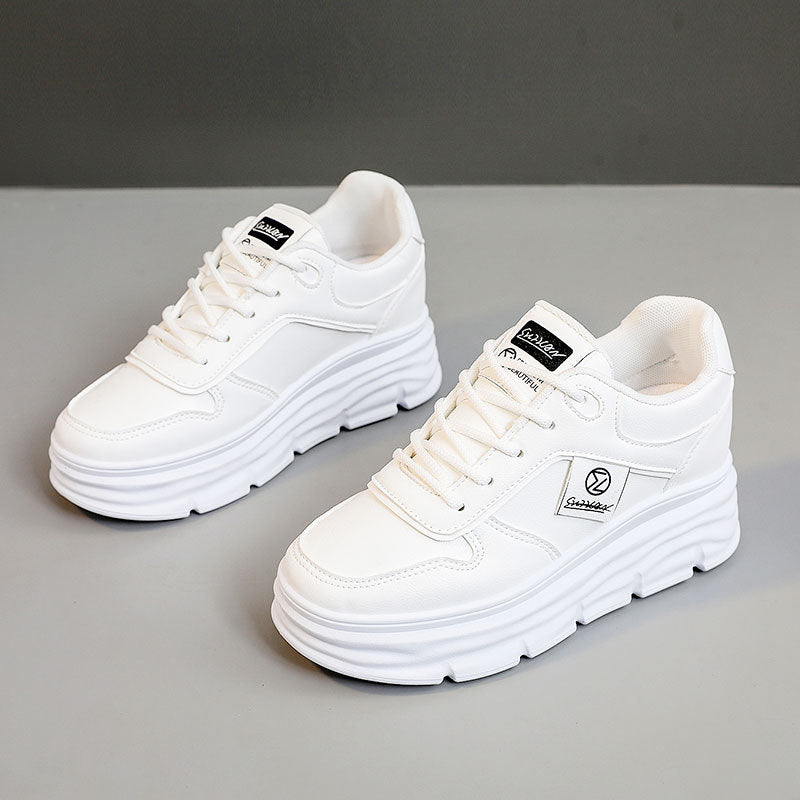 Damen Plateau Sneaker Sportlich Bequem Atmungsaktiv - BerlinGlamour