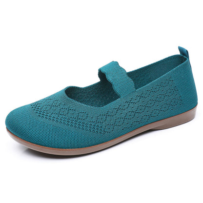Damen Ballerinas Atmungsaktiv Rutschfest Bequem