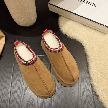 Damen Slipper Weich Bequem Elastisch Warm