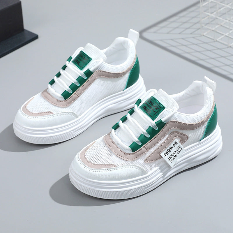 Damen Sneaker atmungsaktiv mit dämpfenden Sohlen Komfortschuhe