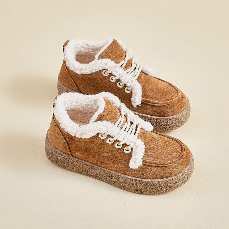 Damen Sneaker Kuschelig Weich Laufsohle KomfortSchuhe