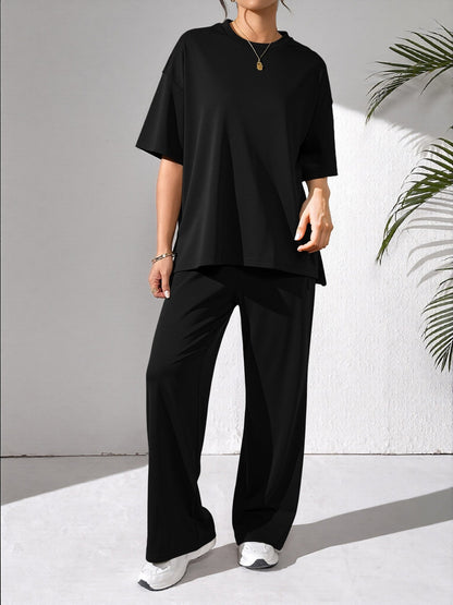 Damen Freizeit Set Weites Oberteil Bequem