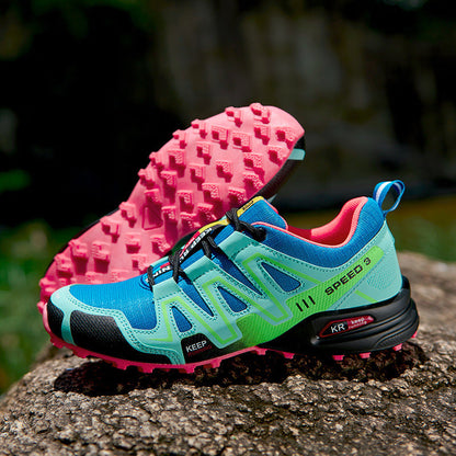 Damen Trailrunning-Schuhe atmungsaktiv rutschfest Laufschuhe für Frauen
