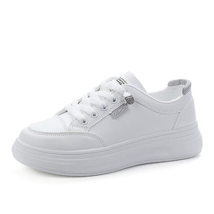 Damen Sneaker Sportlich Atmungsaktiv Mesh Weiße Sohle