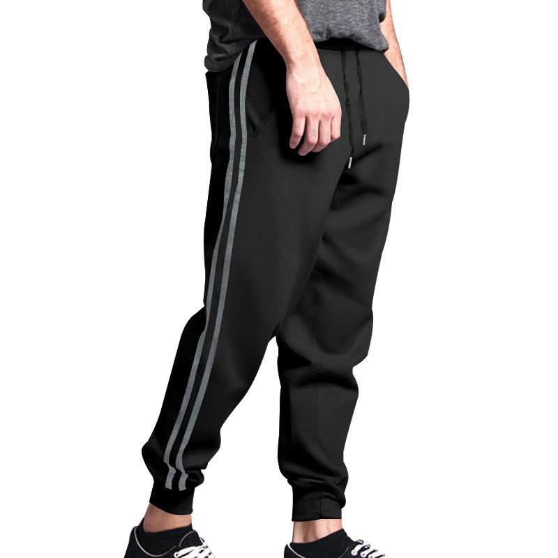 Herren Jogginghose Sportlich mit Seitenstreifen Modern