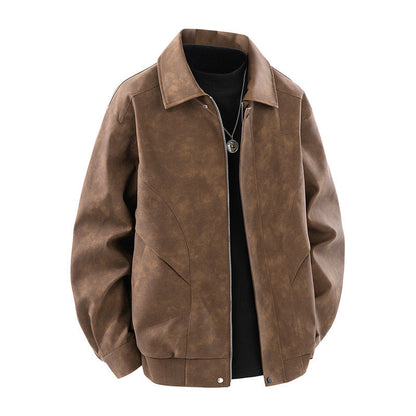 Herren Bomberjacke Sportlich Modern Schnitt