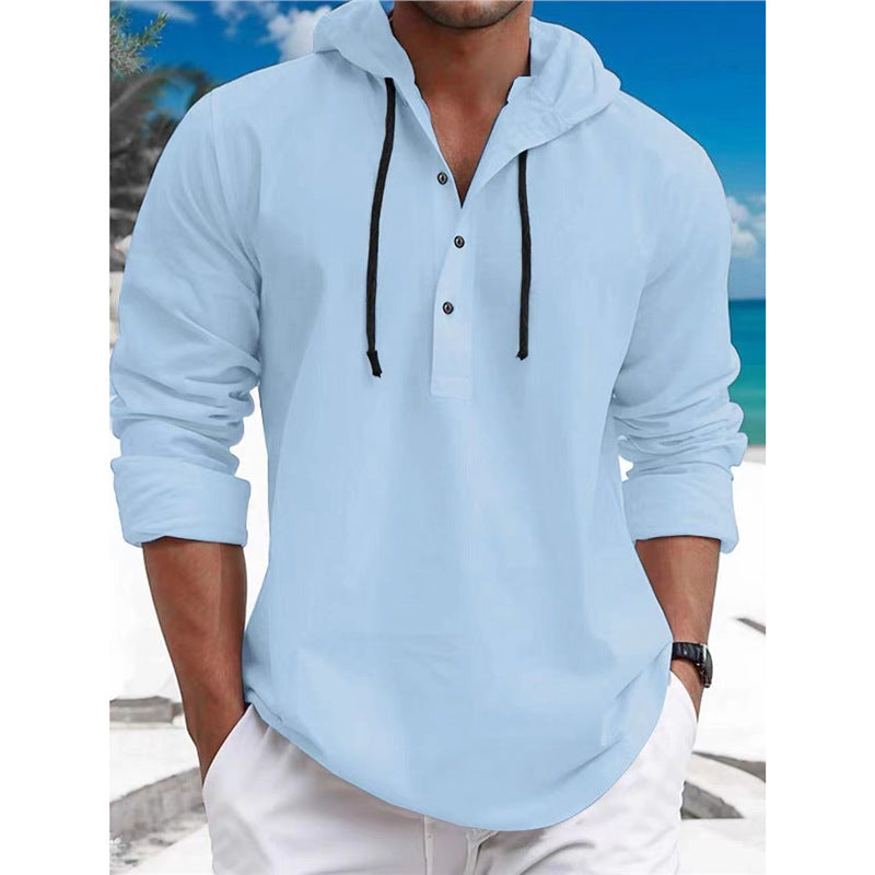 Herren Kapuzenpullover Sportlich Freizeit Modern