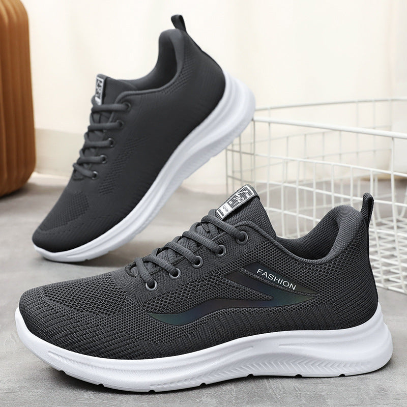 Damen Sport-Schuhe Jogging Atmungsaktiv Mesh Schwarz - BerlinGlamour