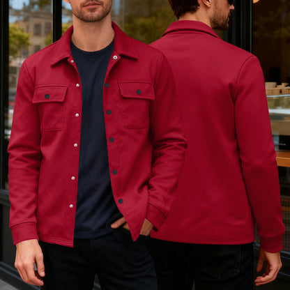 Herren Jacke Modern mit Taschen Wasserabweisend