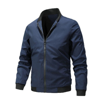 Herren Bomberjacke Leicht Slim Fit Sportlich