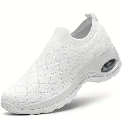 Damen Sneaker Bequem Luftpolster Komfortschuhe Heidi