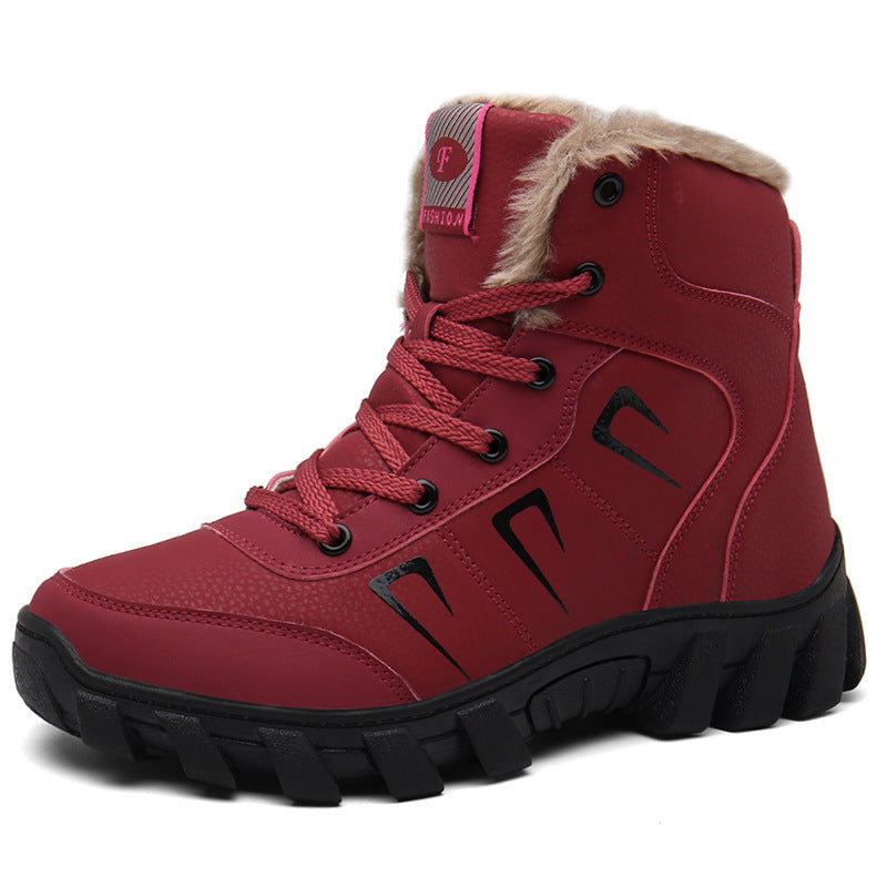 Damen Winterstiefel Isoliert Wärmend Rutschfest
